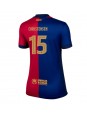 Billige Barcelona Andreas Christensen #15 Hjemmedrakt Dame 2024-25 Kortermet